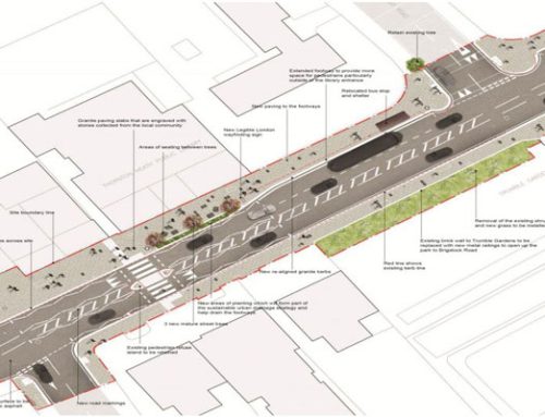 Works to improve Thornton Heath street scene get under way