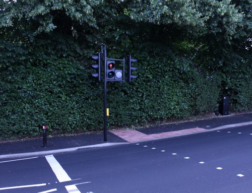 New pedestrian crossing in Coulsdon