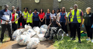 Photo from a community clean-up