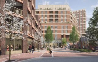 The planned transformation of the former Purley Pool (Photo courtesy of Assael Architecture)
