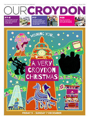 Our Croydon magazine winter edition front cover