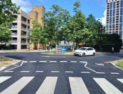 Major public realm improvements completed in Dingwall Road and George Street